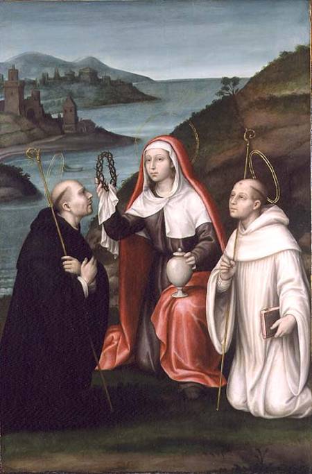 St. Mary Magdalene with St. Dominic and St. Bernard de Nicolas Borras