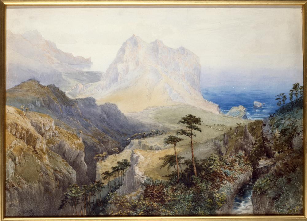 A Gorge near the Sea, Southern Alps, New Zealand de Nicolas Chevalier