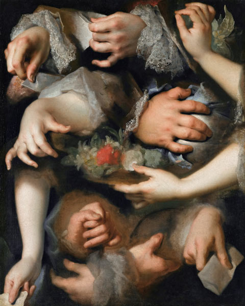 Study of Hands de Nicolas de Largillière