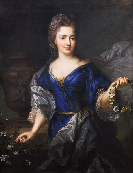 Marie-Anne de Bourbon (1666-1739) Princess of Conti de Nicolas de Largilliere
