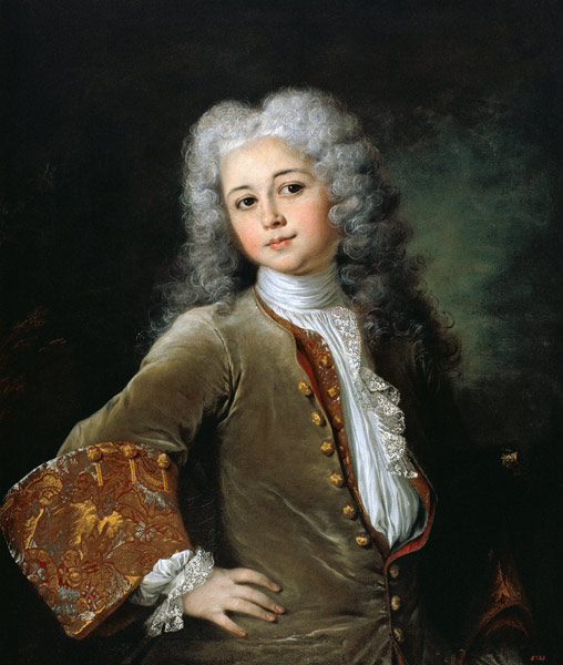 Portrait of a Young Man with a Wig de Nicolas de Largillière