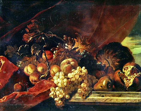 Still life of fruit de Nicolas de Largilliere