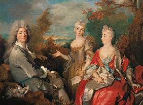 Largilliere / Family Portrait / c.1715