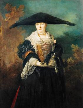 La Bella de Estrasburgo (posiblemente el retrato nupcial de la hermana del artista - María Elizabeth