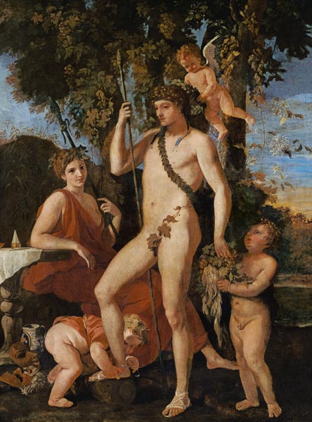 Bacchus / Dionysus de Nicolas Poussin
