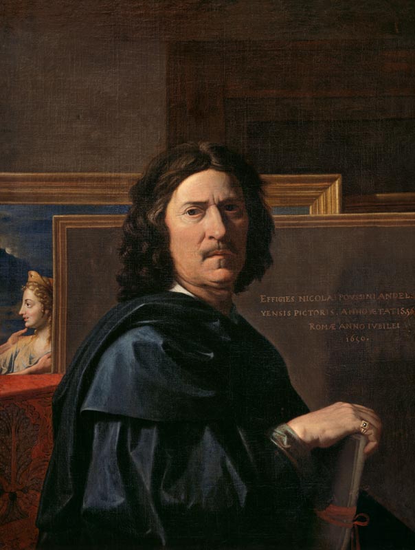 Auto-retrato de Nicolas Poussin