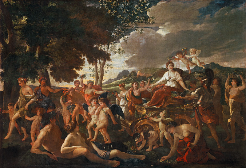 The Triumph of Flora de Nicolas Poussin