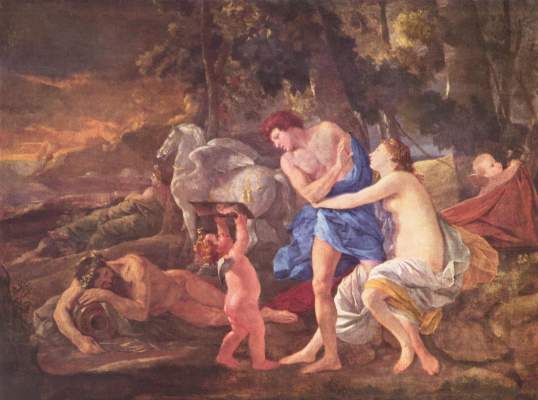 Cephalus and Aurora de Nicolas Poussin