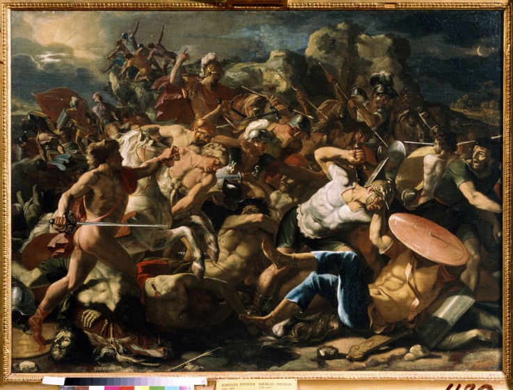 Victory of Joshua over the Amorites de Nicolas Poussin