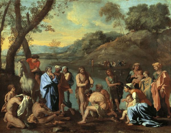 John the Baptist / Poussin / c.1630/35 de Nicolas Poussin