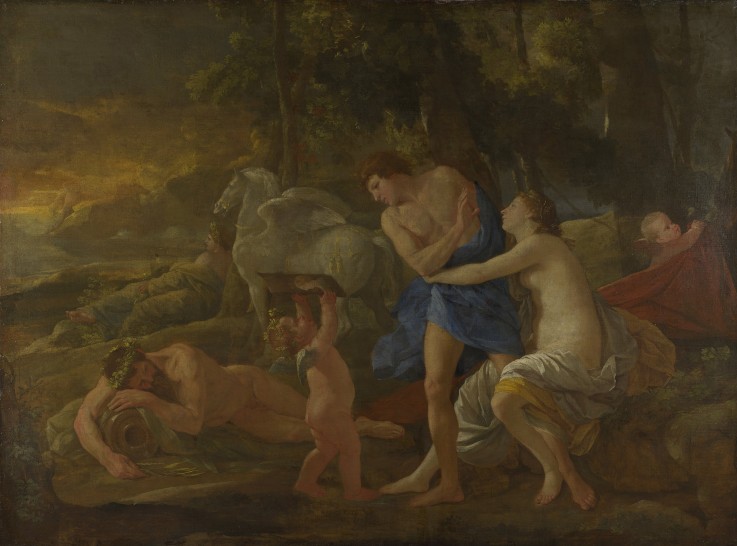 Cephalus and Aurora de Nicolas Poussin