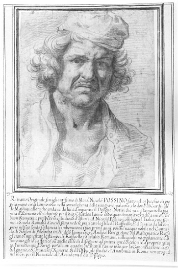 Self Portrait de Nicolas Poussin