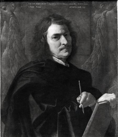 Self Portrait de Nicolas Poussin