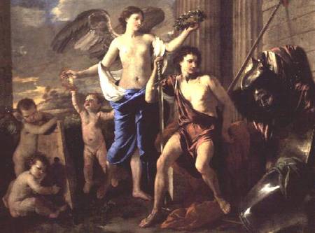 The Triumph of David de Nicolas Poussin