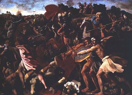 Victory of Joshua over the Amalekites de Nicolas Poussin