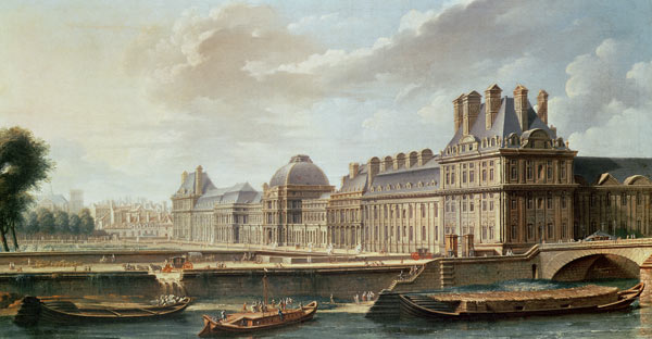 The Palace and Garden of the Tuileries de Nicolas Raguenet