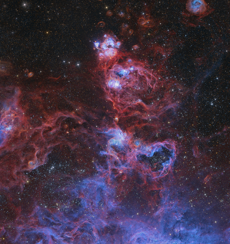 Nebulae in another galaxy de Nicolas Rolland