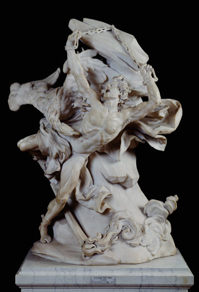 Prometheus in Chains de Nicolas Sebastien Adam