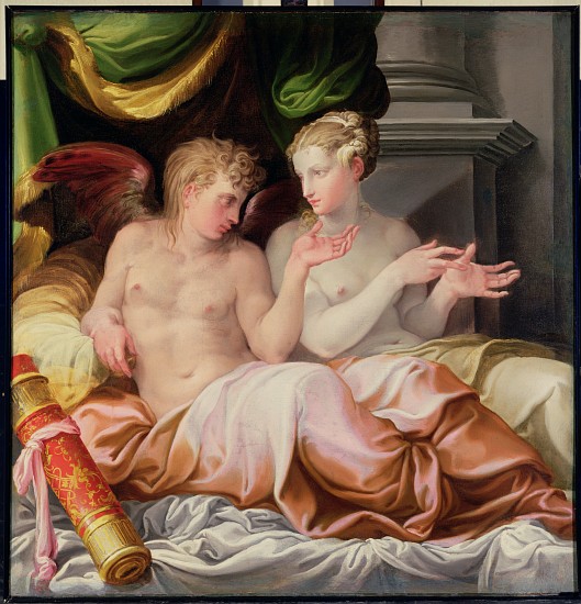 Eros and Psyche, 16th century de Nicolo dell' Abate