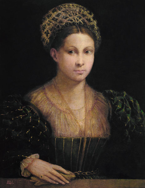 The Lady with the Green Turban de Nicolo dell' Abate