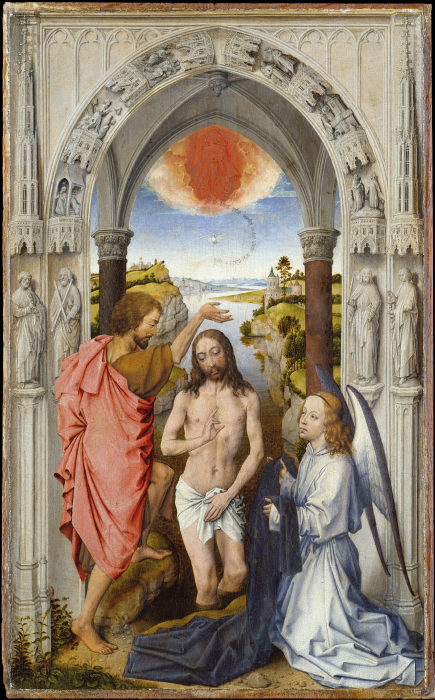 Baptism of Christ de Niederländischer Meister um 1510