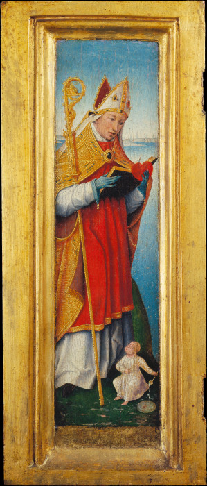 St Augustine de Niederländischer oder niederrheinischer Meister um 1510