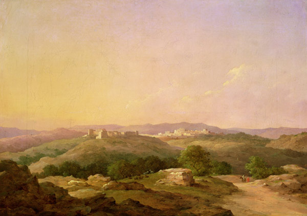 View of Bethlehem de Nikanor Grigor'evich Chernetsov