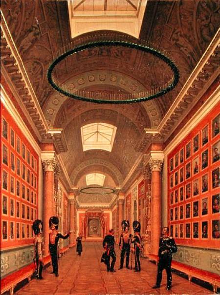 The War Gallery of the Winter Palace in St. Petersburg de Nikanor Grigor'evich Chernetsov