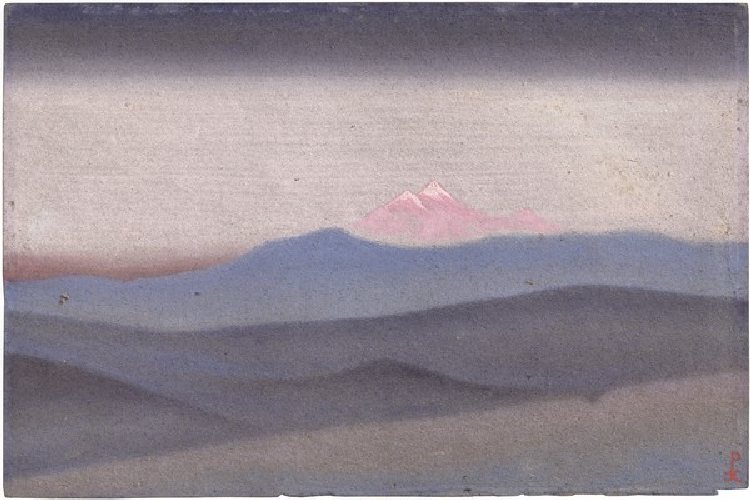 Der Himalaja de Nikolai Konstantinow. Roerich