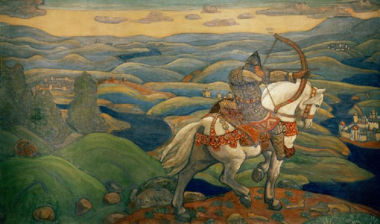  Ilya Muromets de Nikolai Konstantinow. Roerich