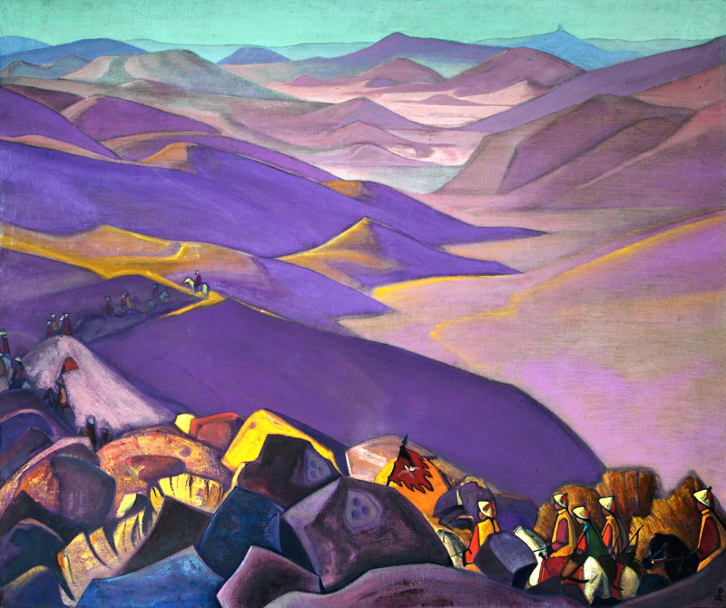 Mongolia. Genghis Khan's Campaign de Nikolai Konstantinow. Roerich