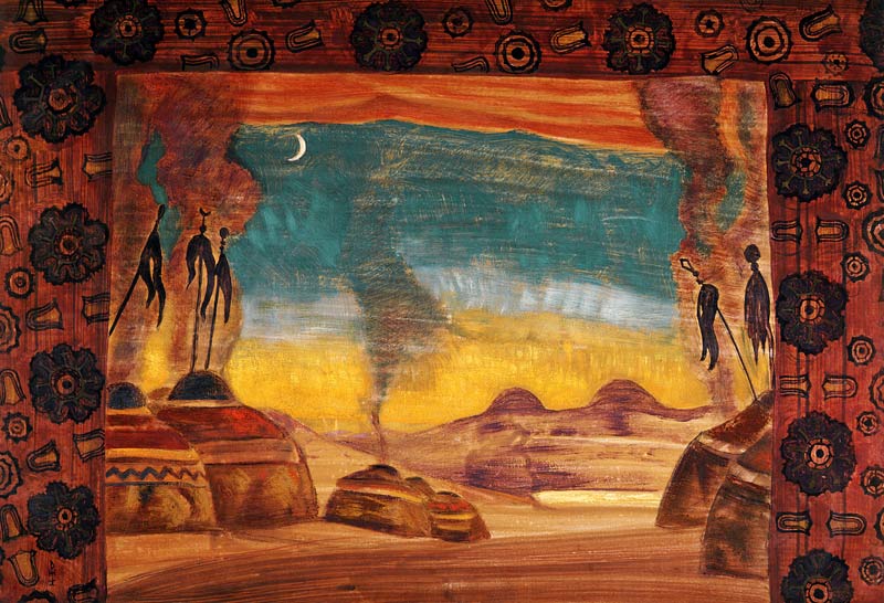 Opera de Nikolai Konstantinow. Roerich