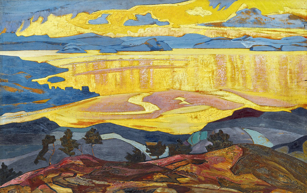 Before the Rain de Nikolai Konstantinow. Roerich
