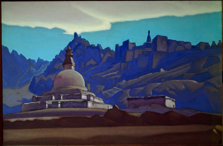 Tombs. Ladakh de Nikolai Konstantinow. Roerich