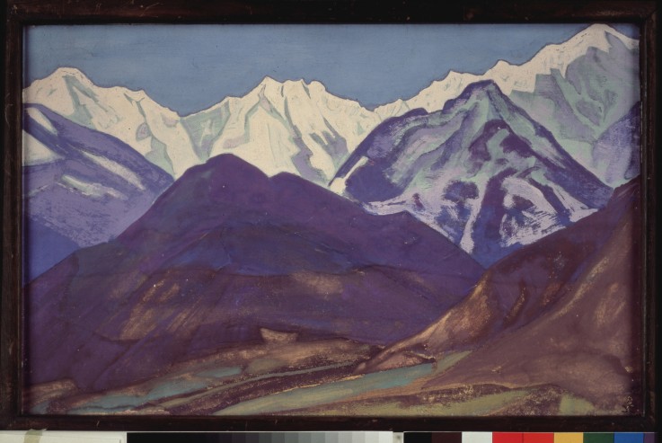 The Kulluta (Kullu Valley). India de Nikolai Konstantinow. Roerich