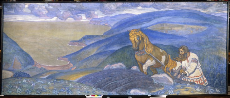 Mikula Selyaninovich de Nikolai Konstantinow. Roerich