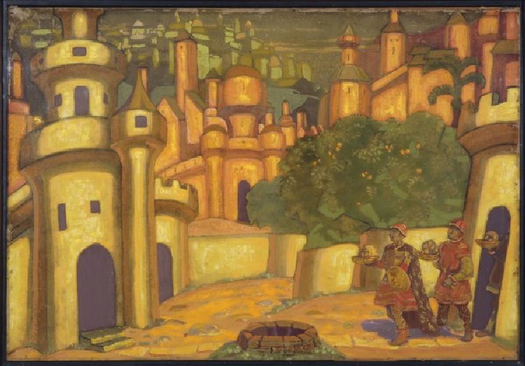 Opfergaben de Nikolai Konstantinow. Roerich