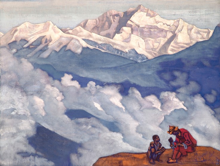 Pearl of Searching (From "His Country" series) de Nikolai Konstantinow. Roerich