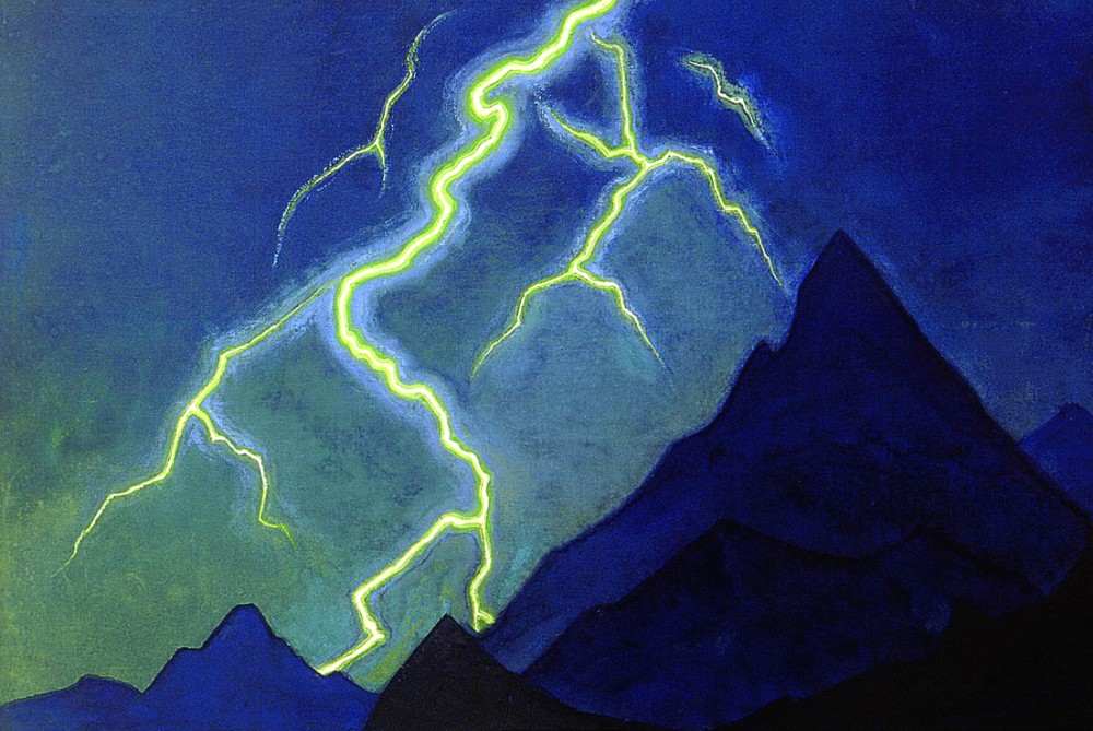 Call of the Heaven, Lightning de Nikolai Konstantinow. Roerich
