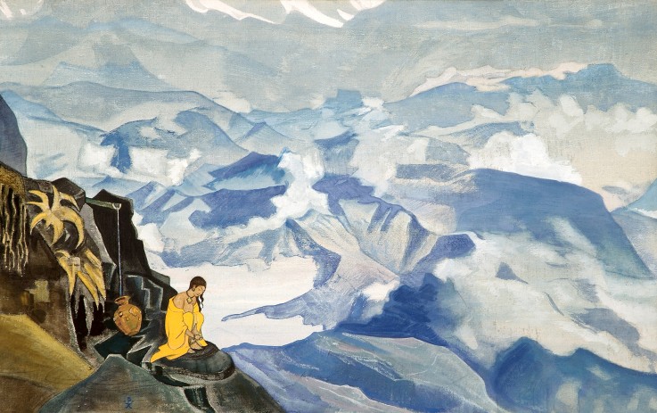 Drops of Life (From "Sikkim" series) de Nikolai Konstantinow. Roerich