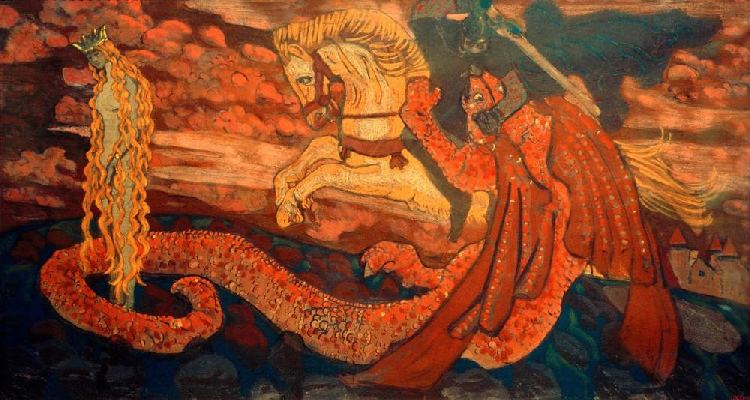 Zmiewna (The Daughter of the Dragon) de Nikolai Konstantinow. Roerich