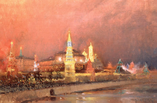 Illumination in the Kremlin de Nikolai Nikolaevich Gritsenko