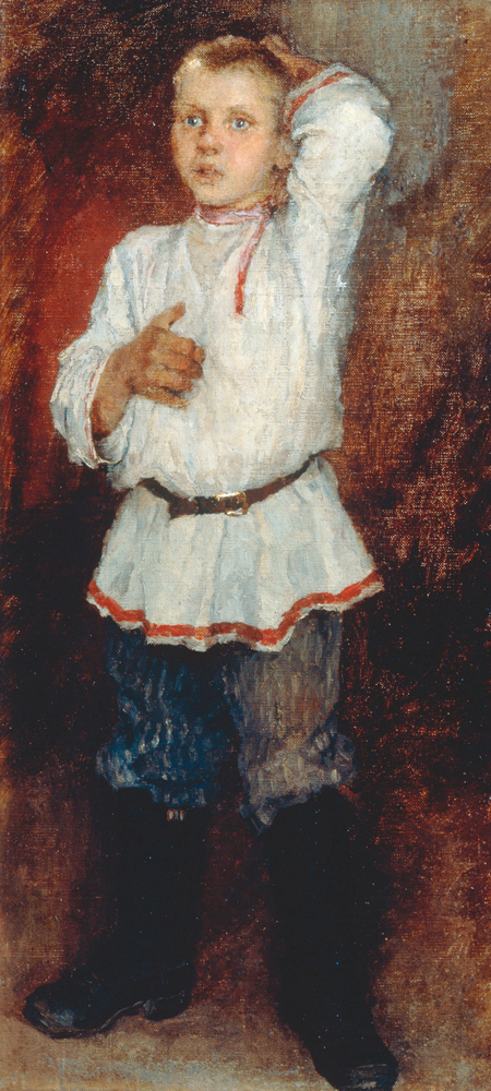 Village boy de Nikolai P. Bogdanow-Bjelski