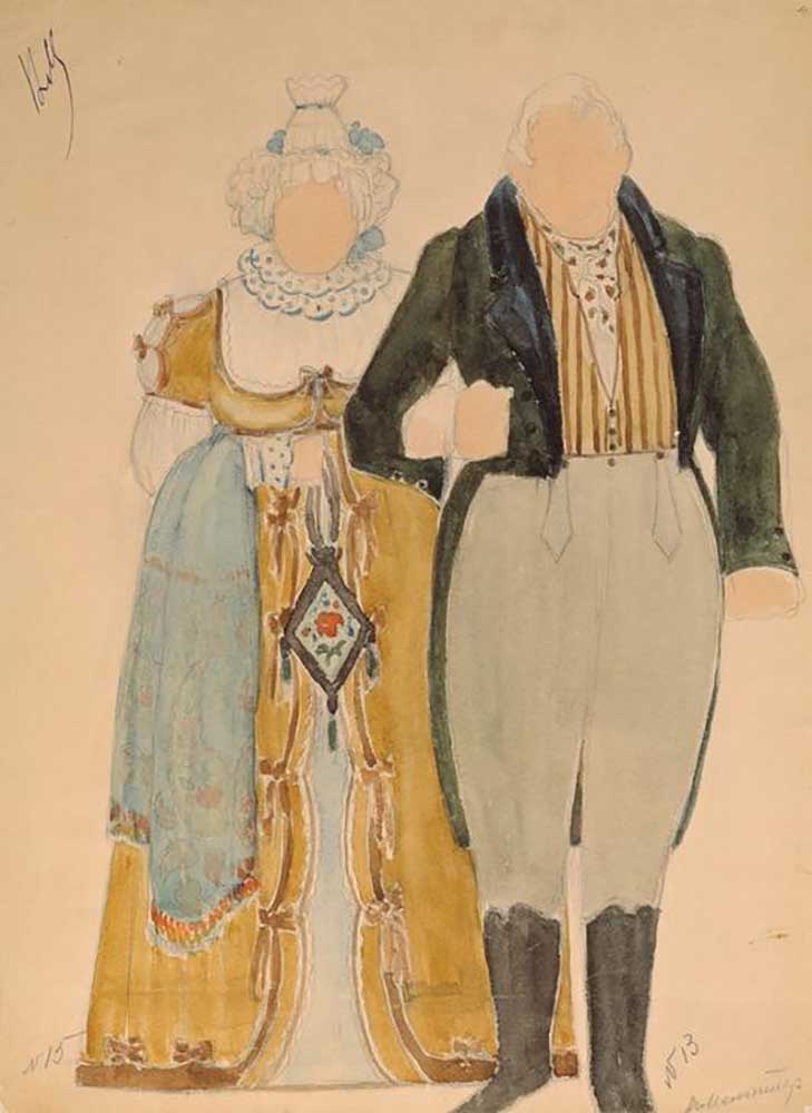 costume designs de Nikolai Pavlovich Ulyanov