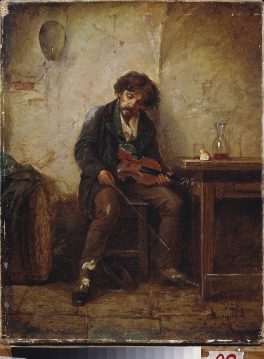 A musician de Nikolai Petrowitsch Petrow
