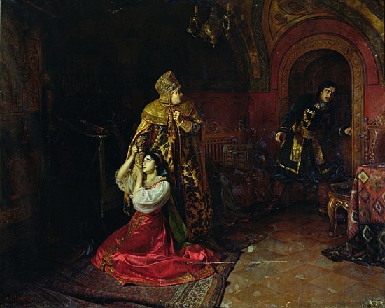 The last minutes of Godunov''s family de Nikolai Pavlovich Shakhovskoi