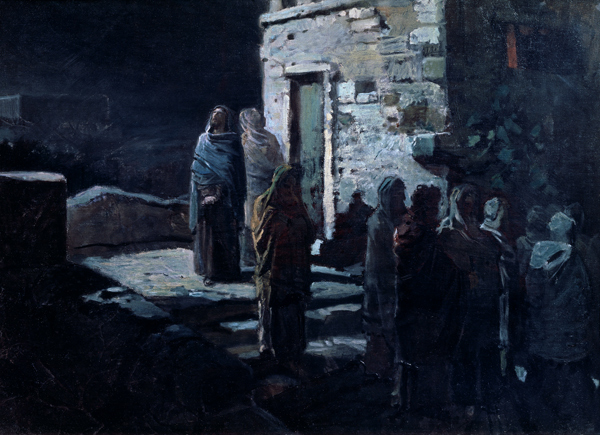 Christ after the Last Supper at Gethsemane de Nikolai Nikolajewitsch Ge