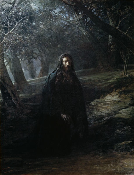 Christ at the Garden of Gethsemane de Nikolai Nikolajewitsch Ge