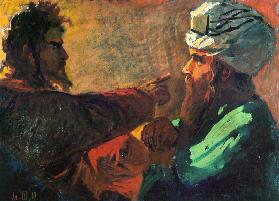 Christ and Nicodemus (Study)