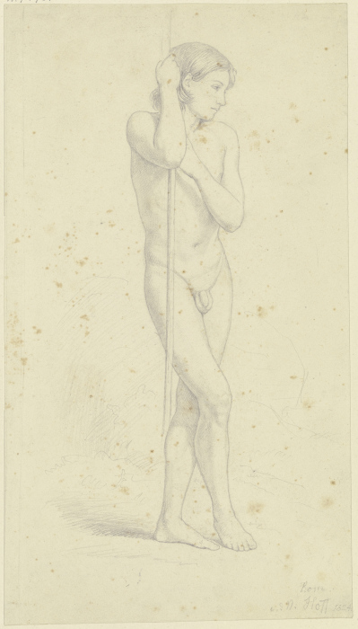 Nude of a boy de Nikolaus Hoff